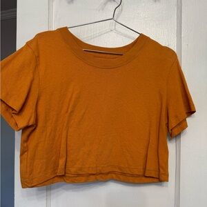 Urban Outfitters Rust Crop Top